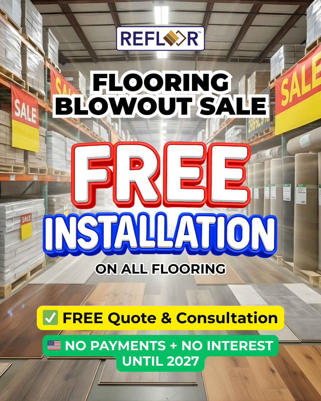 Refloor Facebook ad