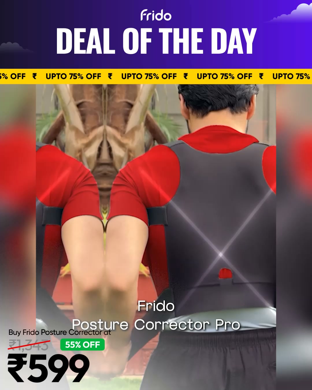 Frido Facebook ad: Today’s deal is live