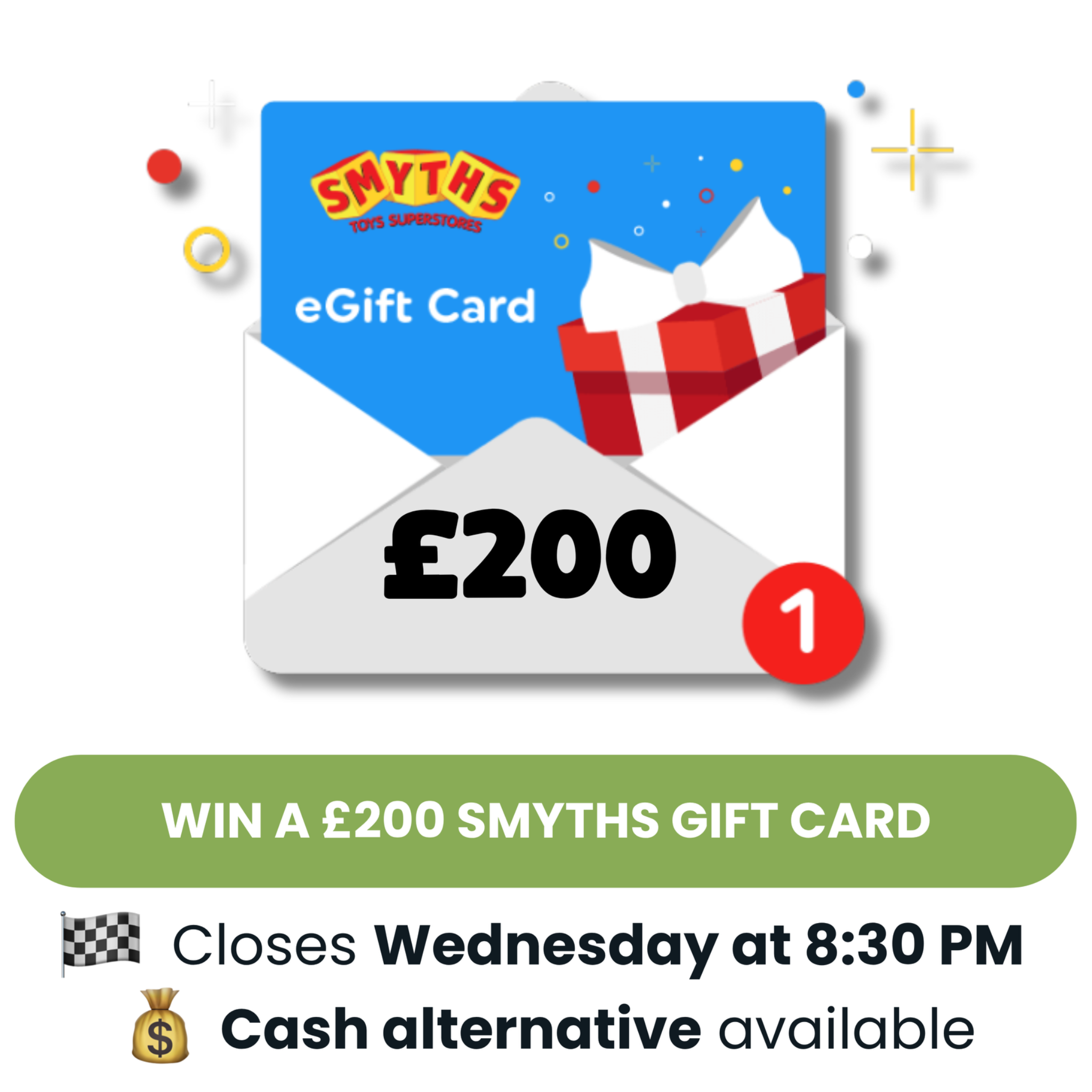 Win A Bundle Facebook ad