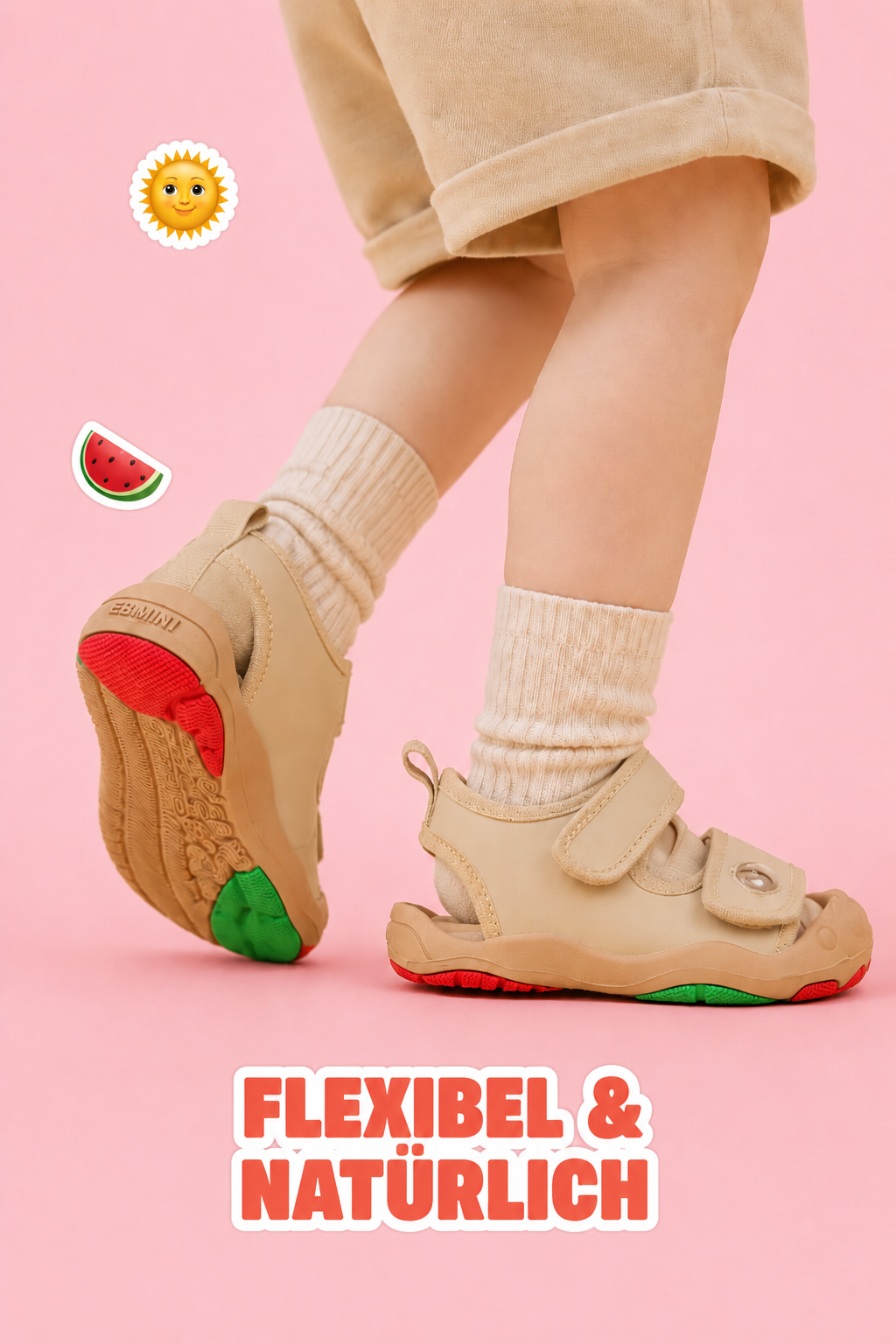 Ebmini - Kinder Barfußschuhe Facebook ad