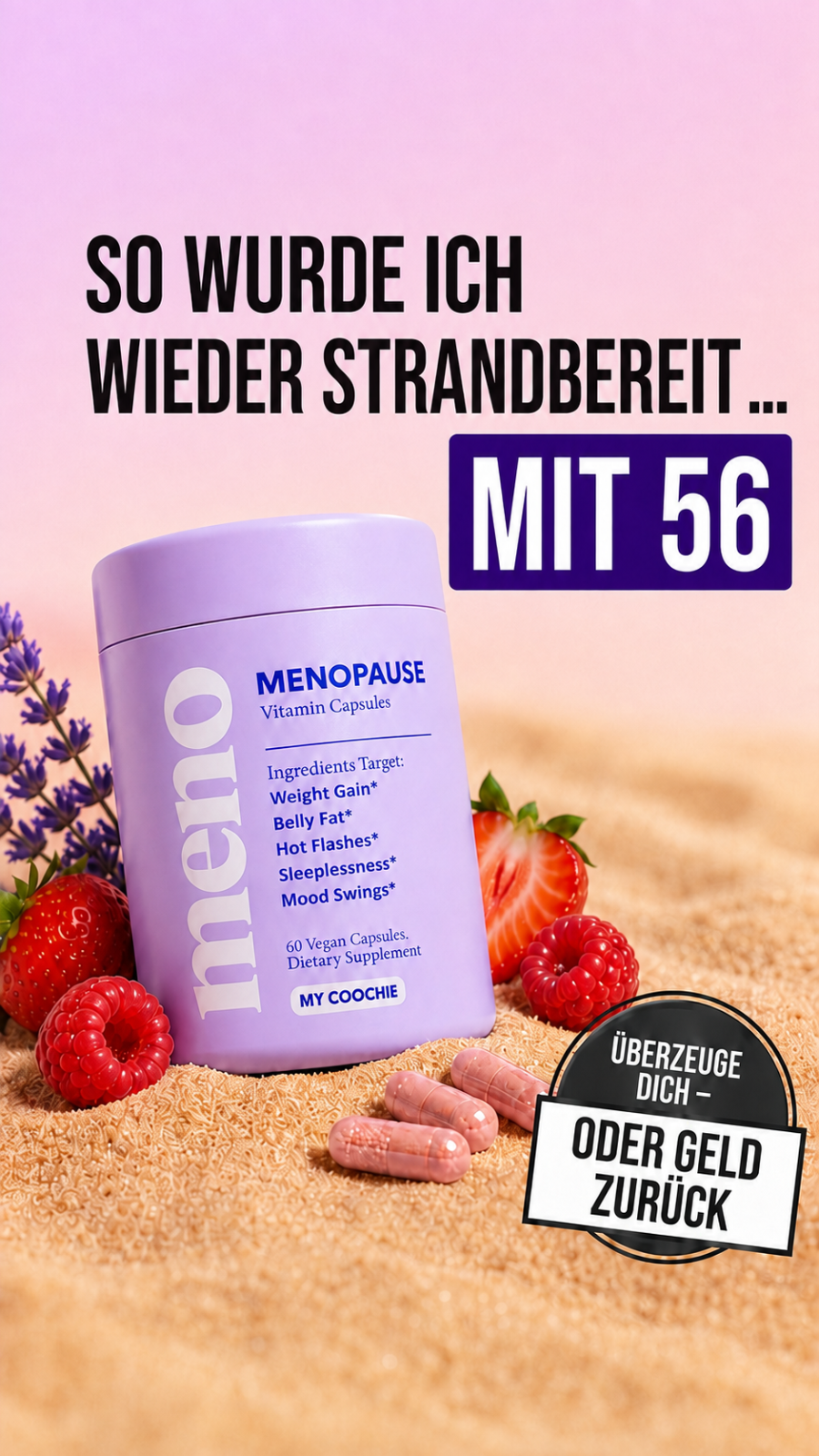 Menopause Weightloss Secrets Facebook ad