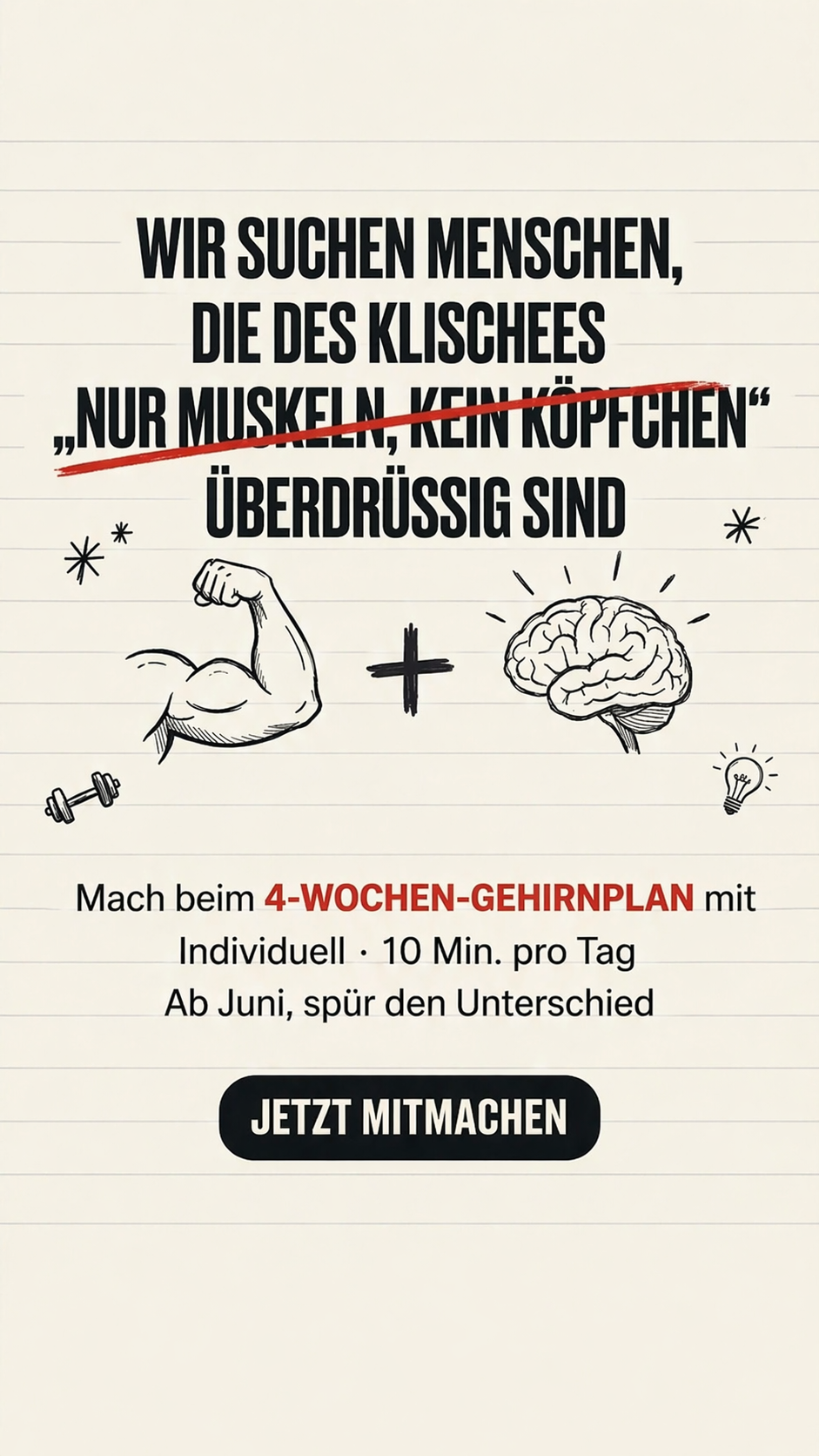 Impulse: Brain Training & Self-Discovery Facebook ad