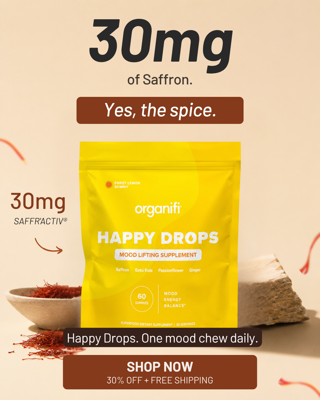 organifi Facebook ad