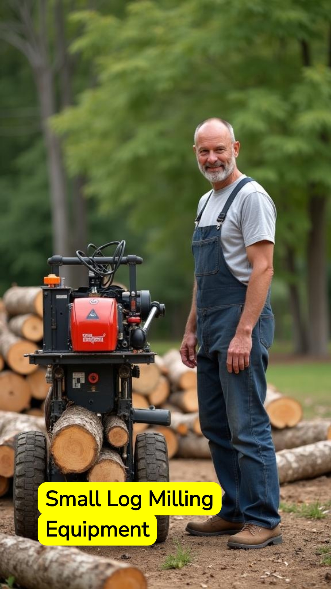 TrendingResults Converge Facebook ad: Small Log Milling Equipment