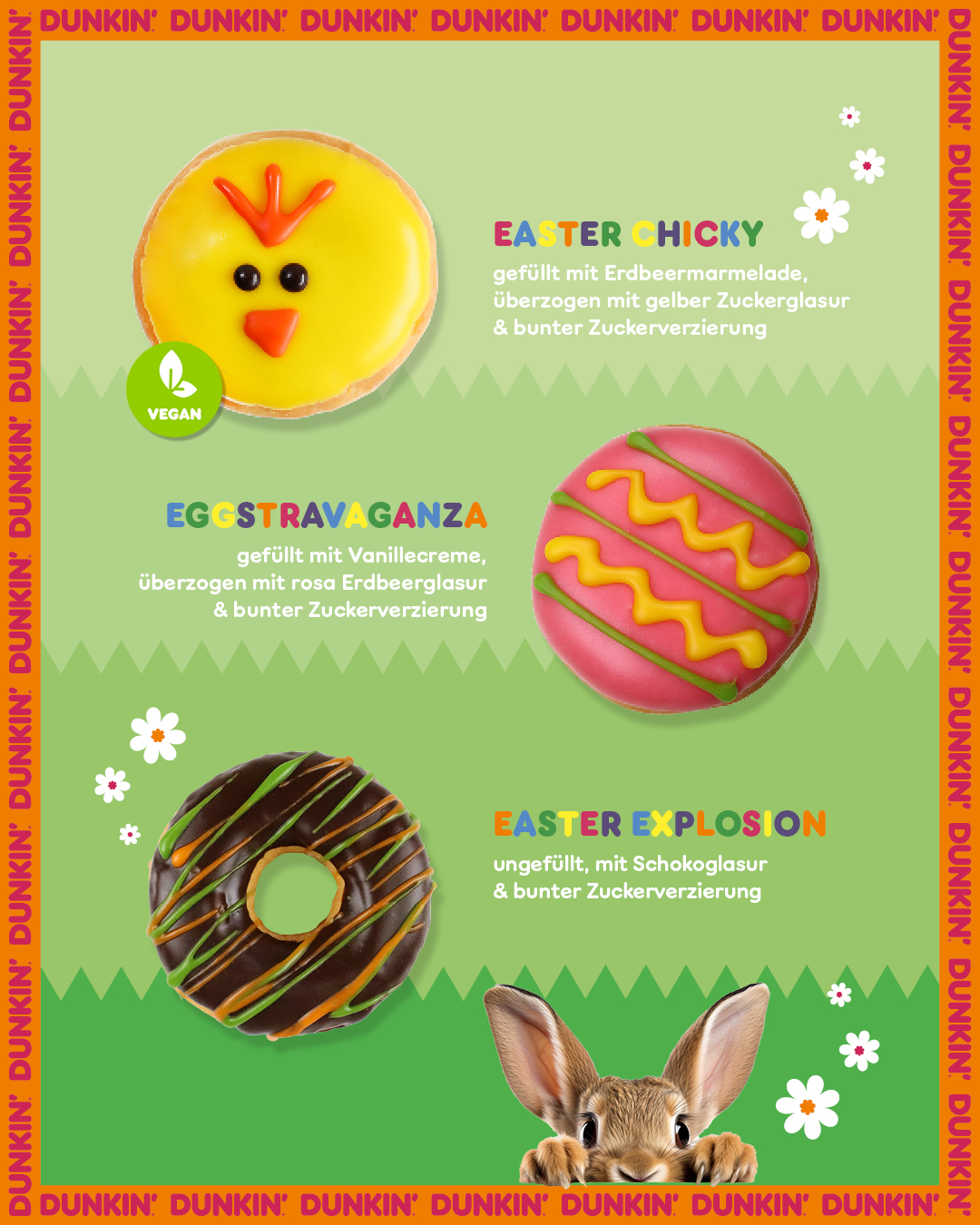Dunkin' Facebook ad
