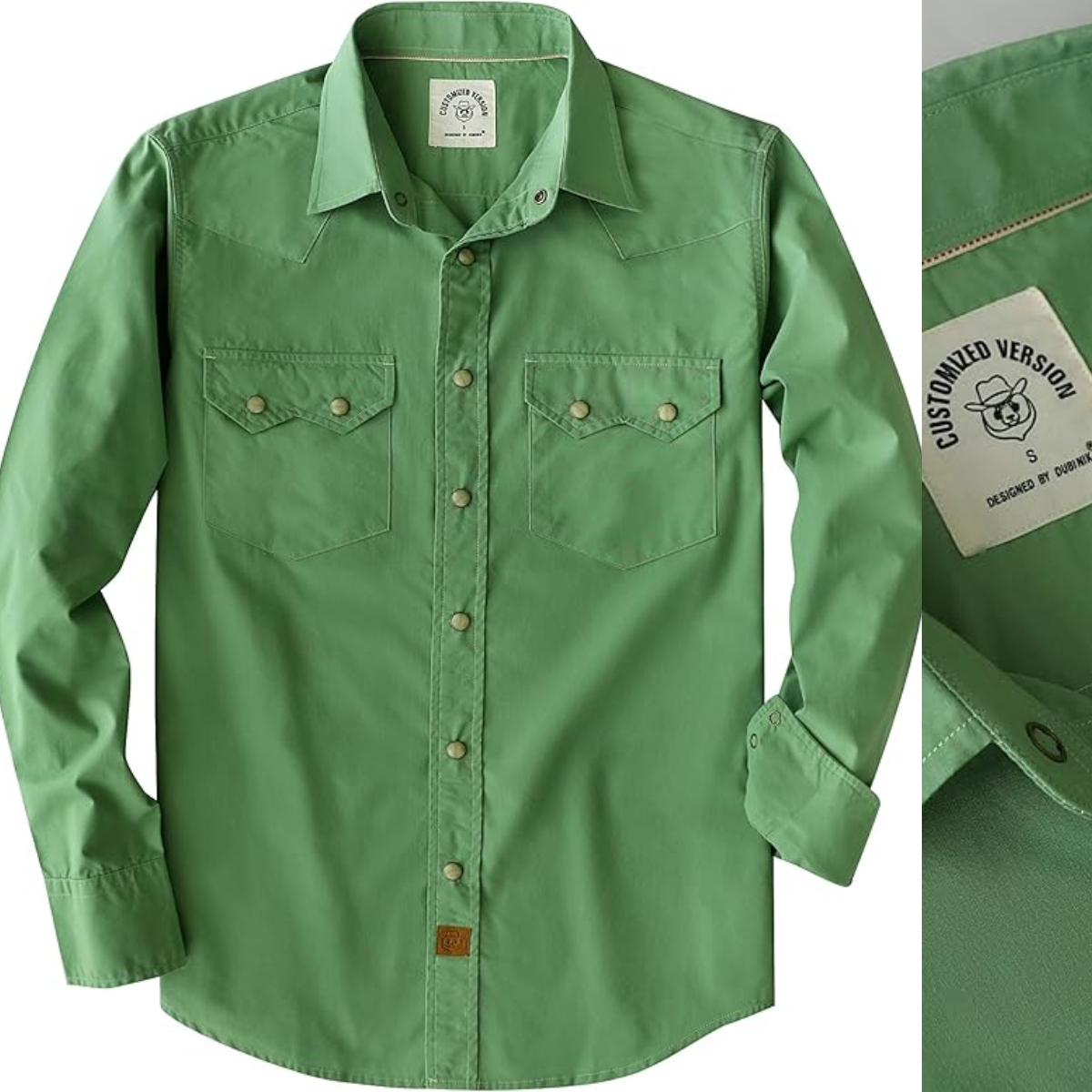dubinikflannel.co Facebook ad: Cowboy's Best Choice, Durable & Comfy