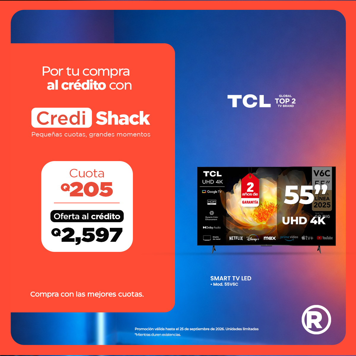 RadioShack Guatemala Facebook ad: ¡Haz que tus momentos favoritos se escuchen y…