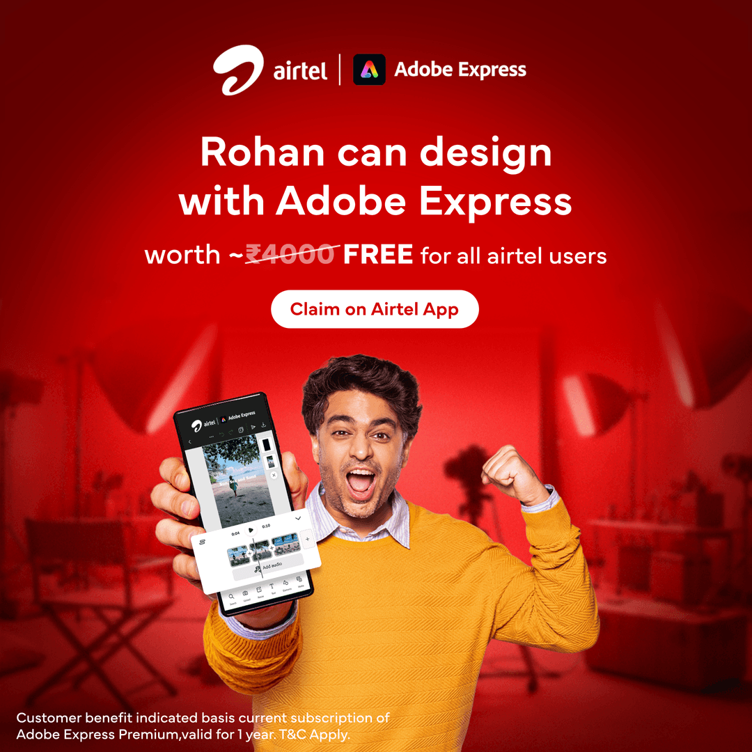 Airtel India Facebook ad