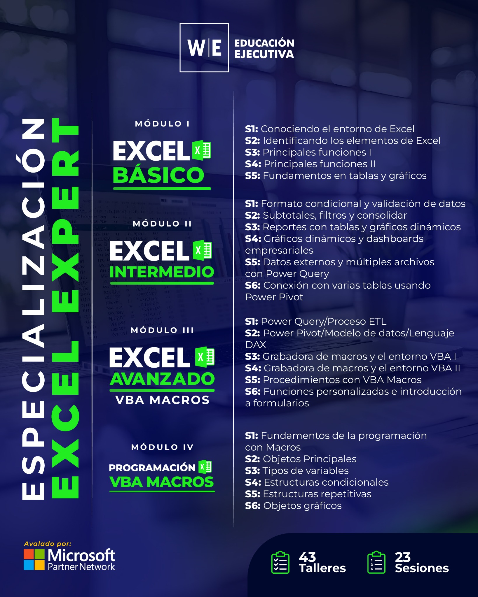 WE Educación Ejecutiva Facebook ad