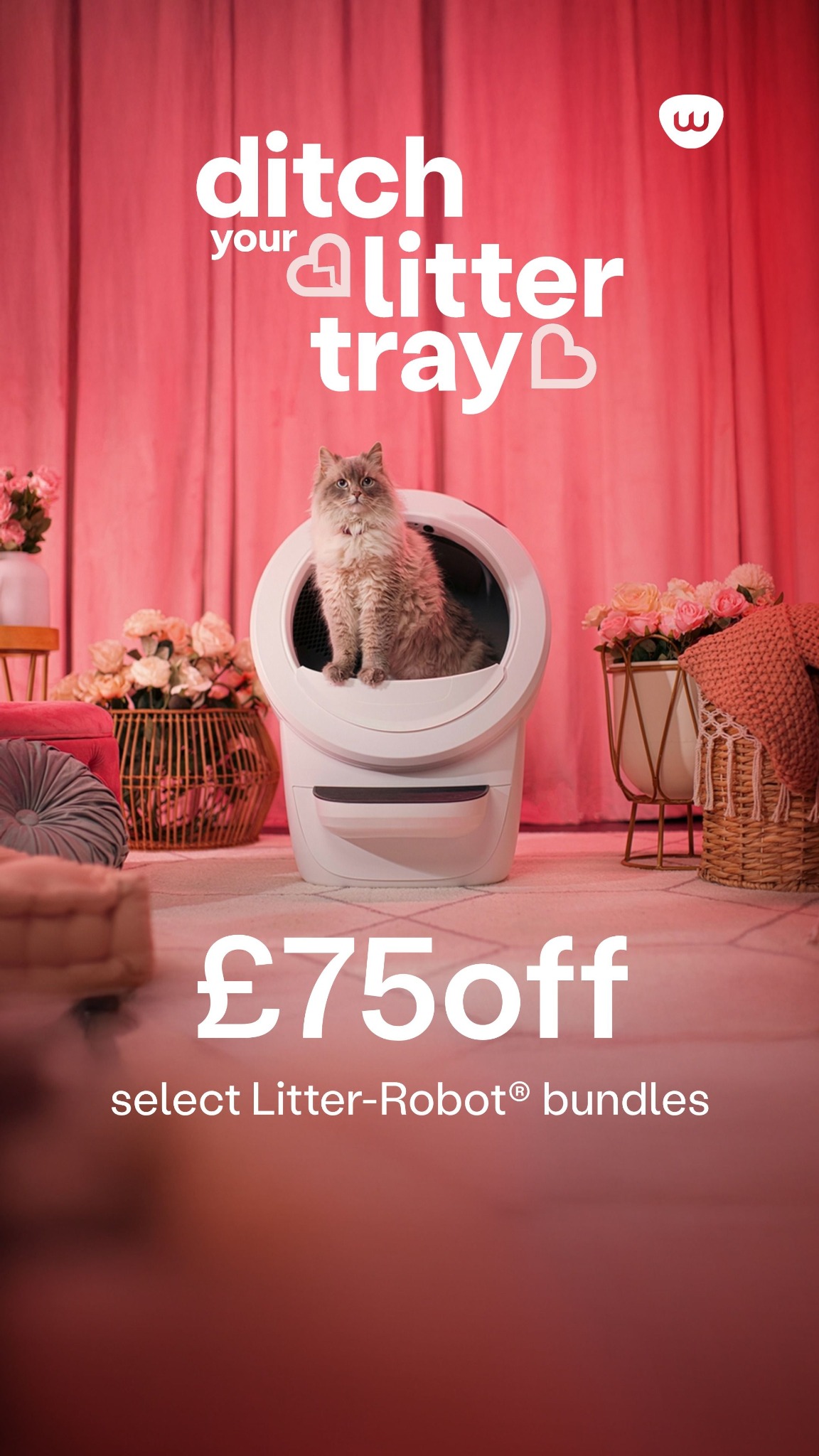 Litter-Robot by Whisker Facebook ad
