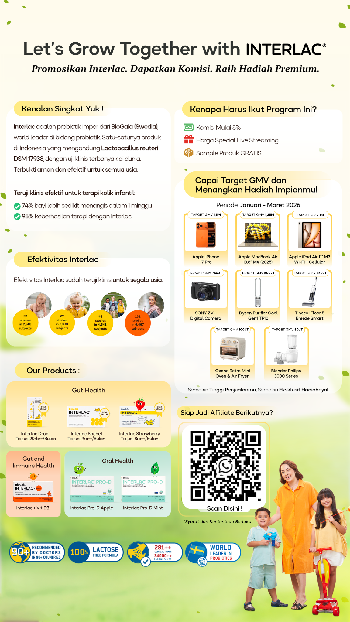 Interlac Probiotics Facebook ad