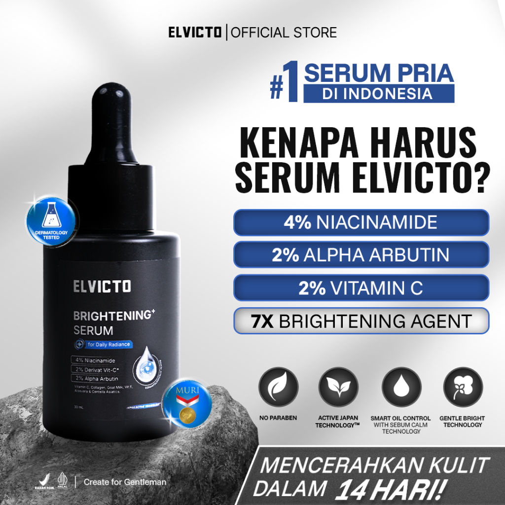 Elvicto Skincare Pria Facebook ad