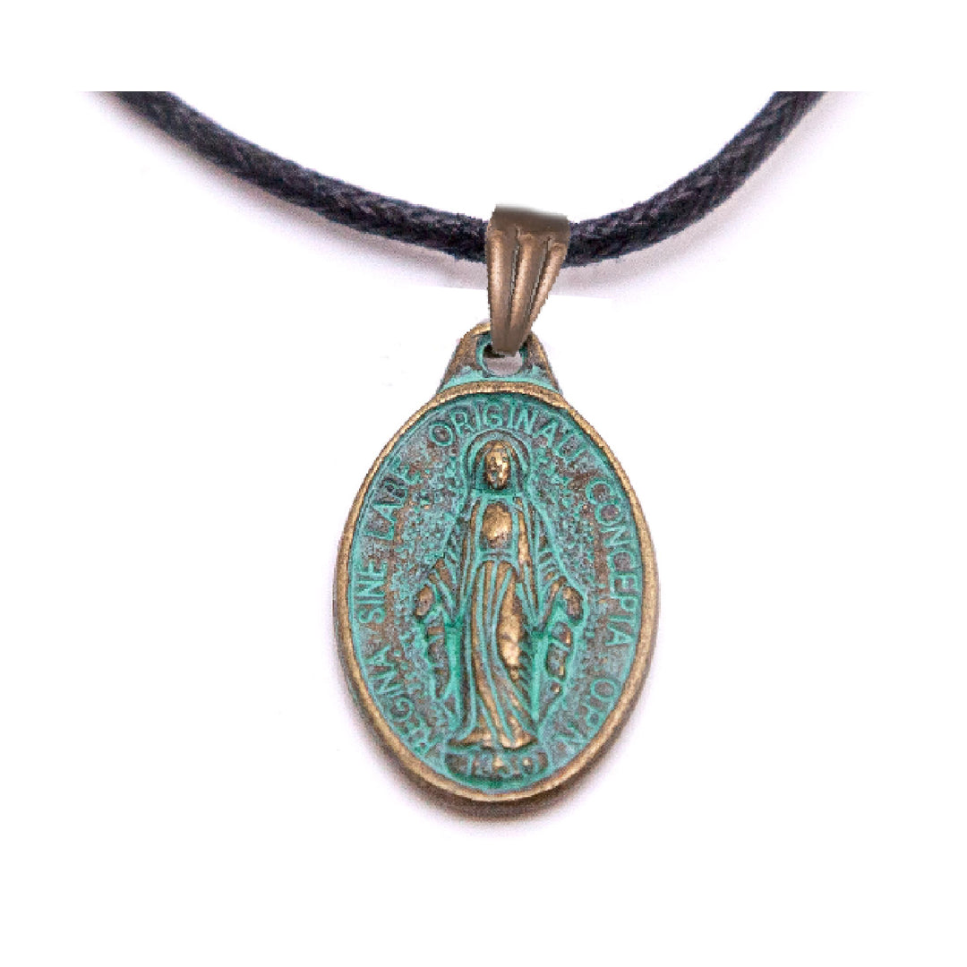 catholicshop.com Facebook ad: Vintage Miraculous Medal - Patina Finish