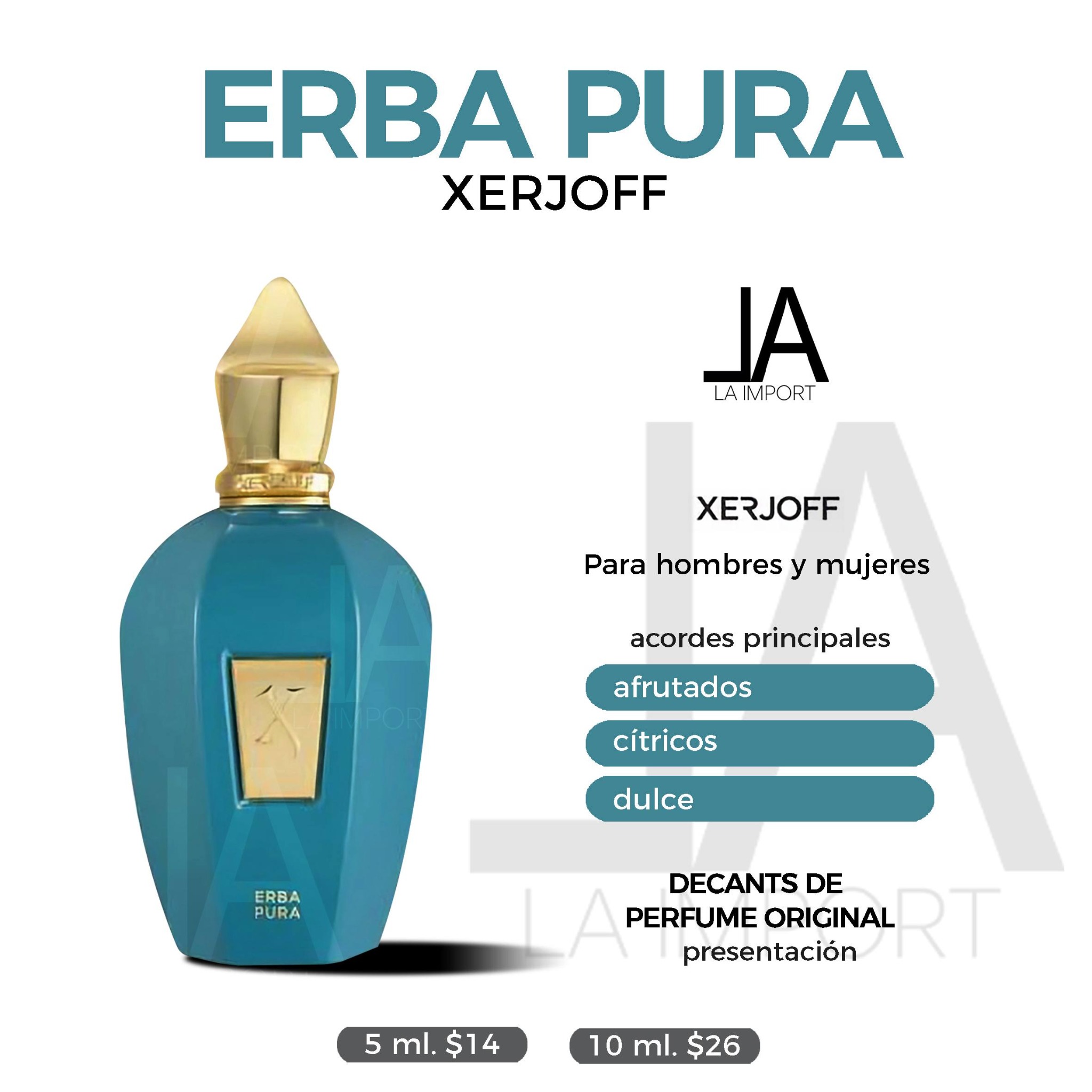 LaImport Facebook ad: DECANTS ORIGINALES