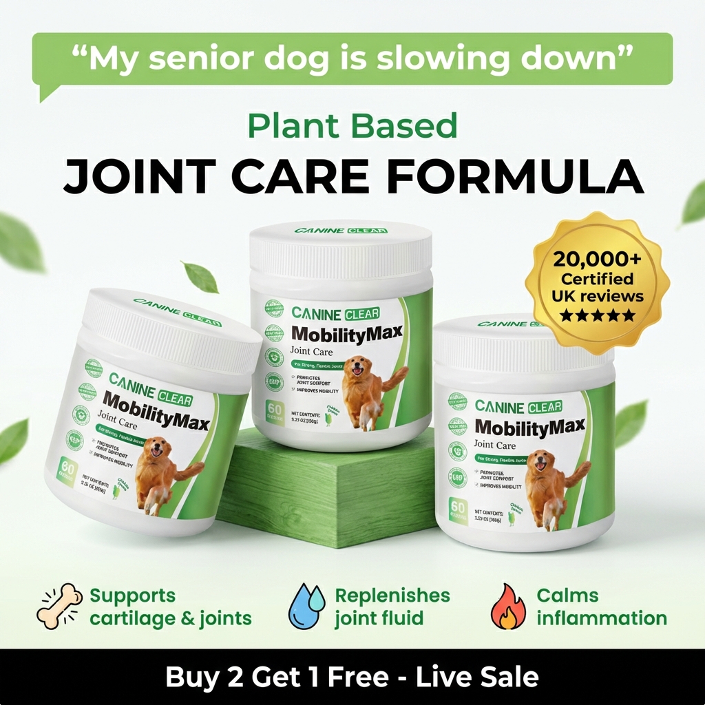 Canine Clear Facebook ad: Help Your Dog Move Like Themselves Again