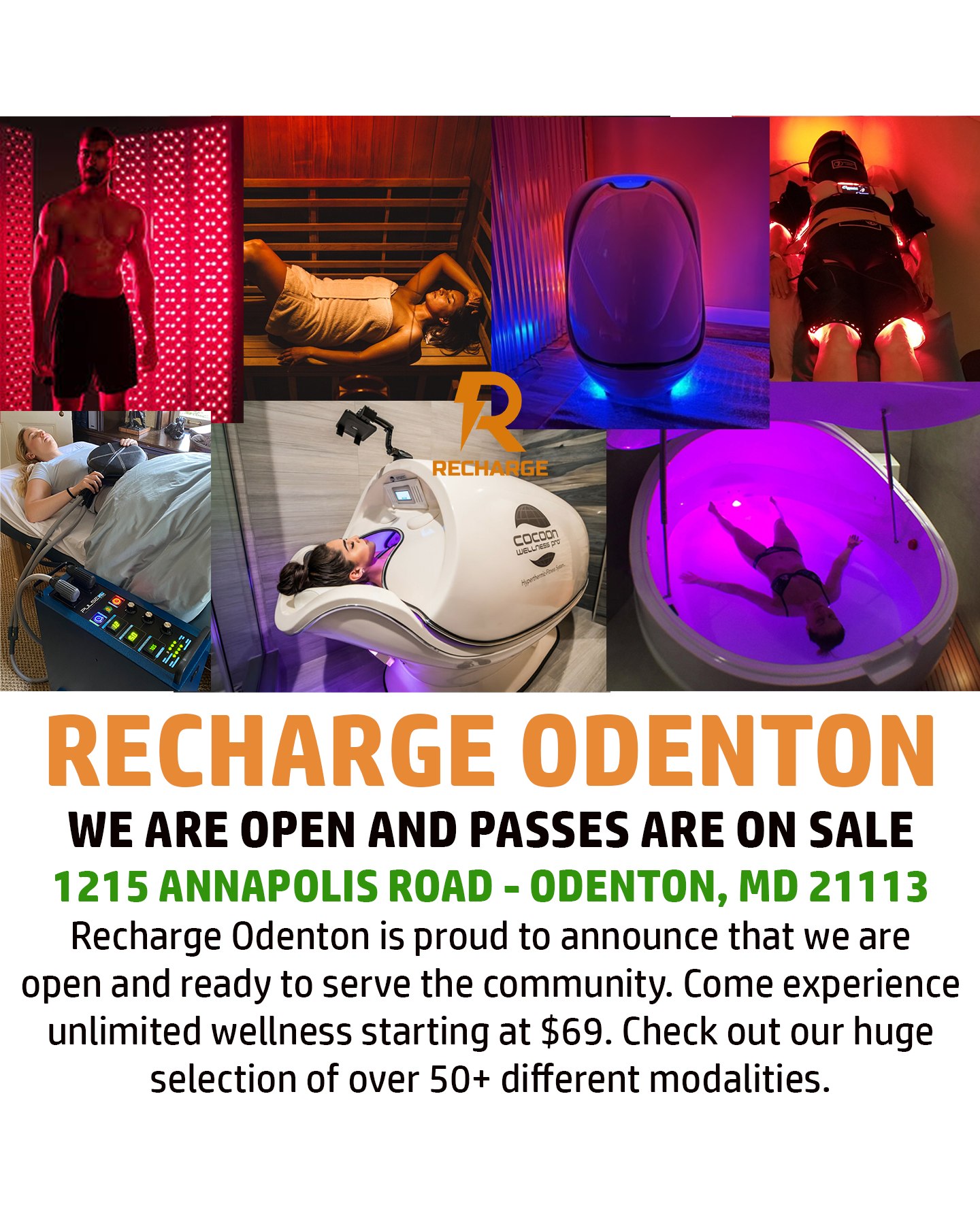 Recharge Health & Wellness Facebook ad