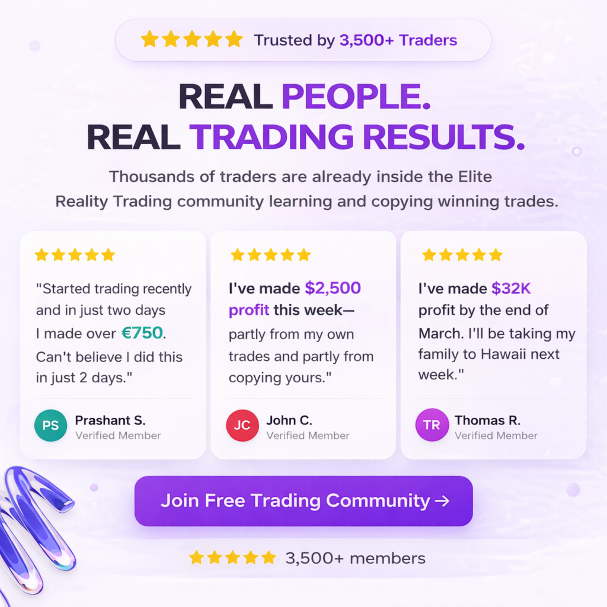 Elite Reality Trading Facebook ad: Get Free Access Today