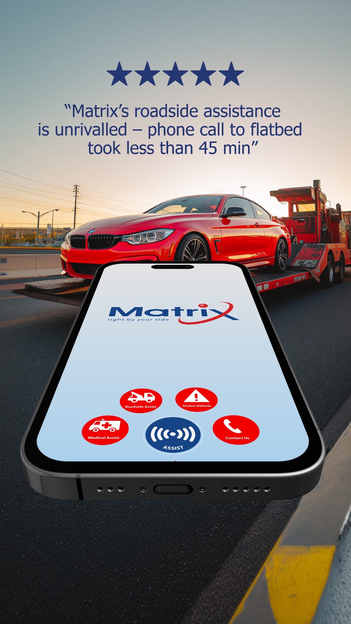 Matrix - right by your side Facebook ad