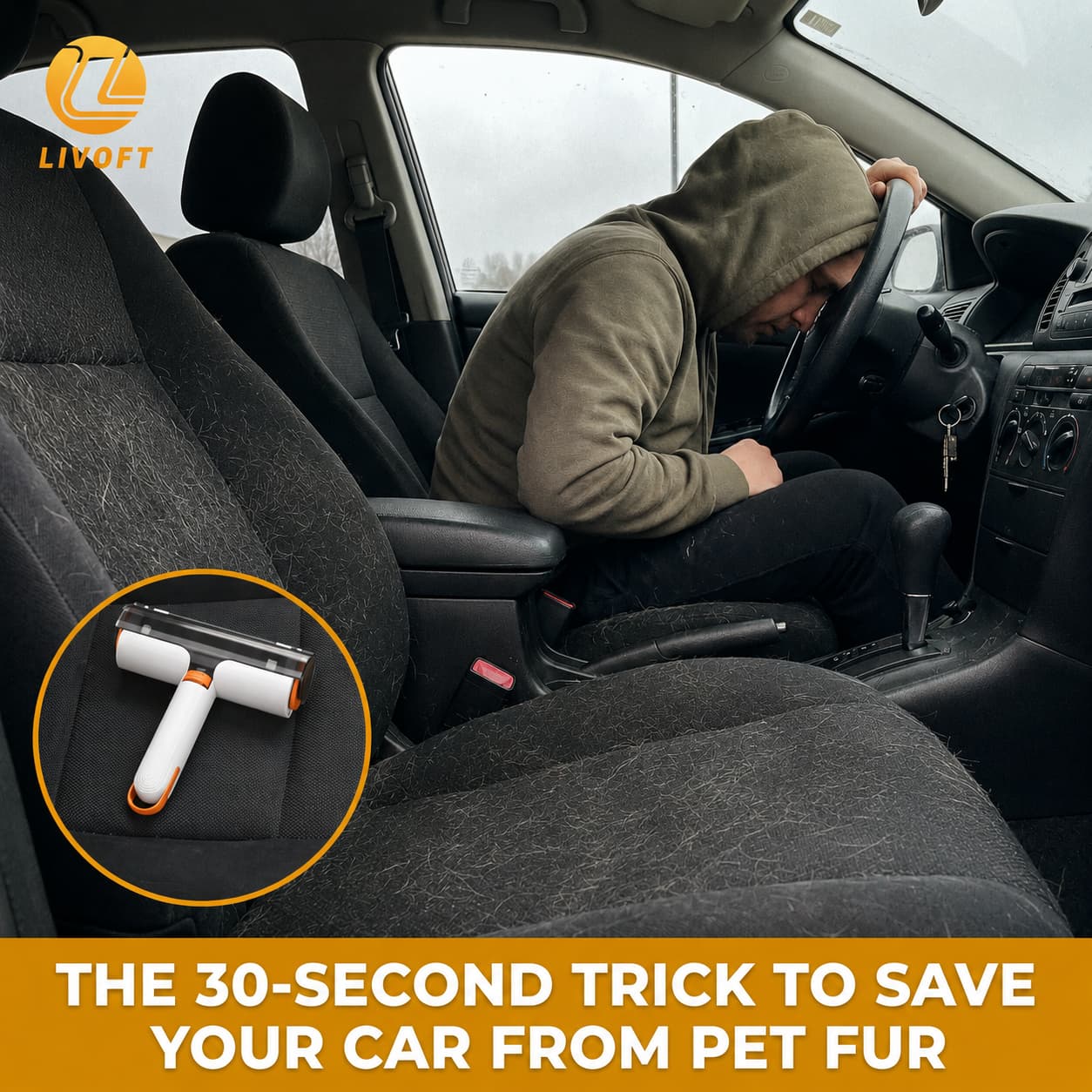 Livoft Facebook ad: The 30-second car detail trick