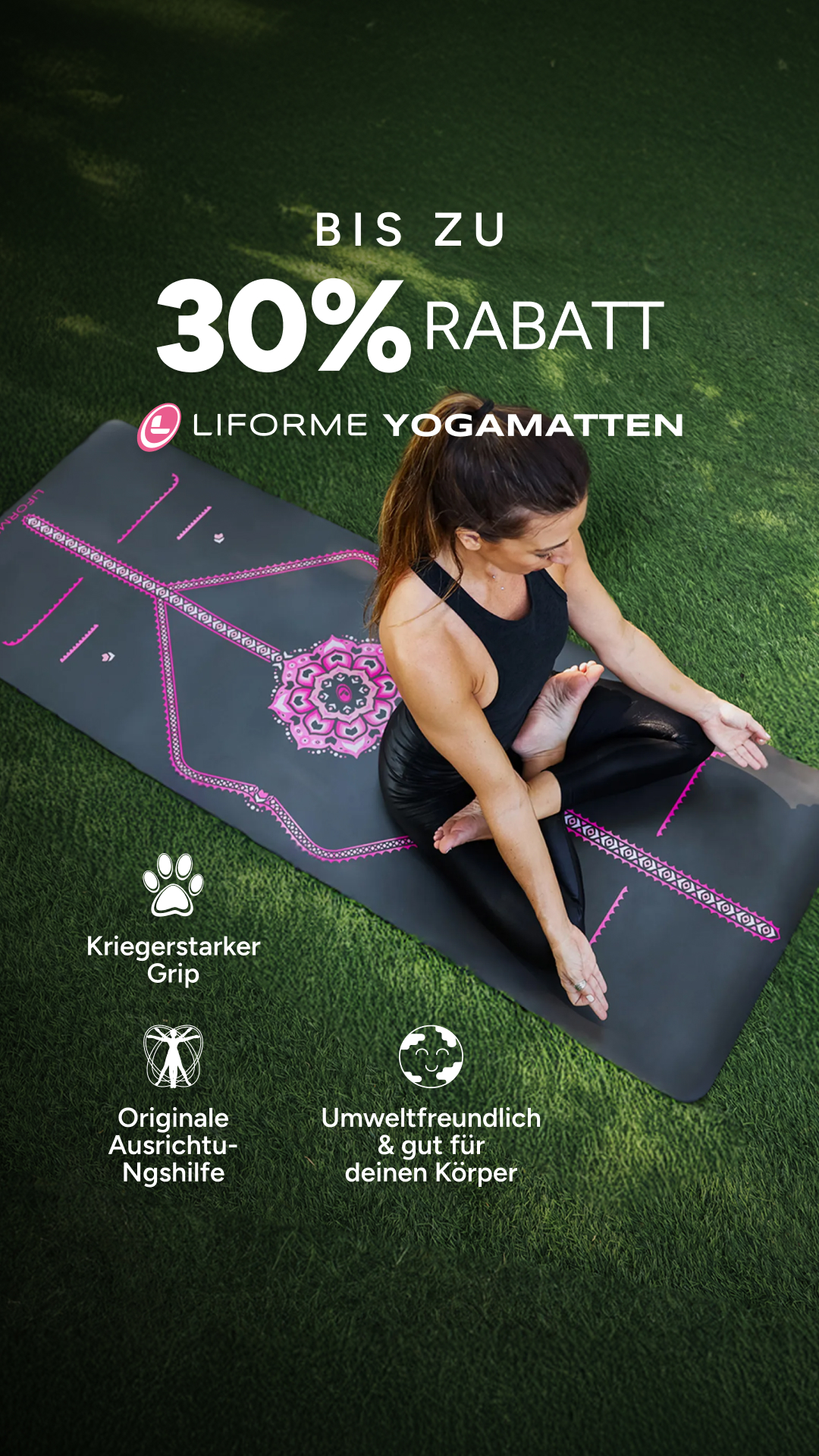 Liforme Facebook ad