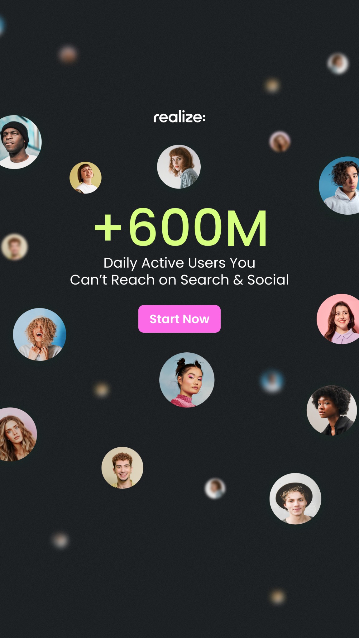 Realize For Advertisers Facebook ad