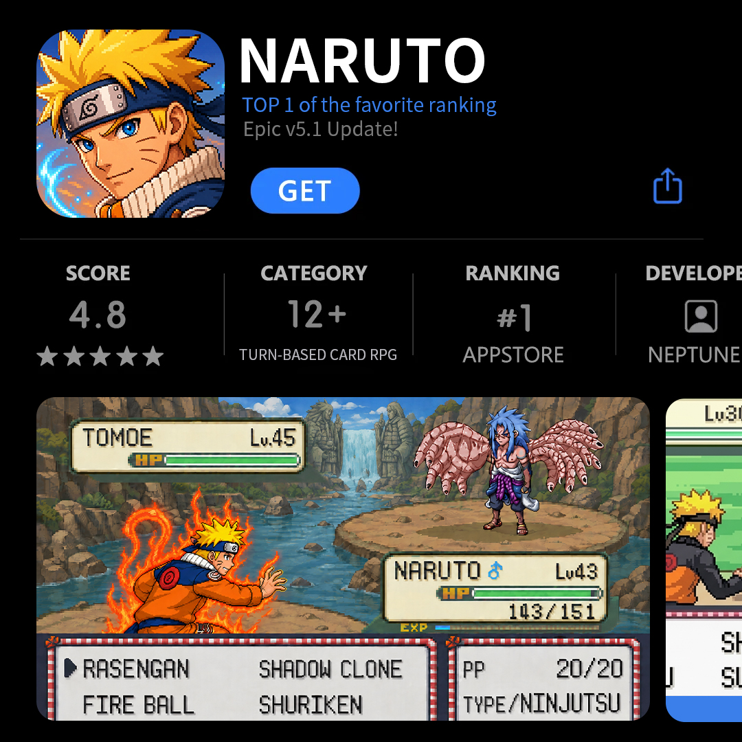 Nar1EN RPG Facebook ad: For Naruto fans Gift code: VIP666