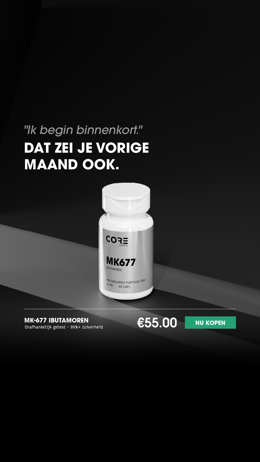 Core Research Facebook ad from Aug 15, 2026