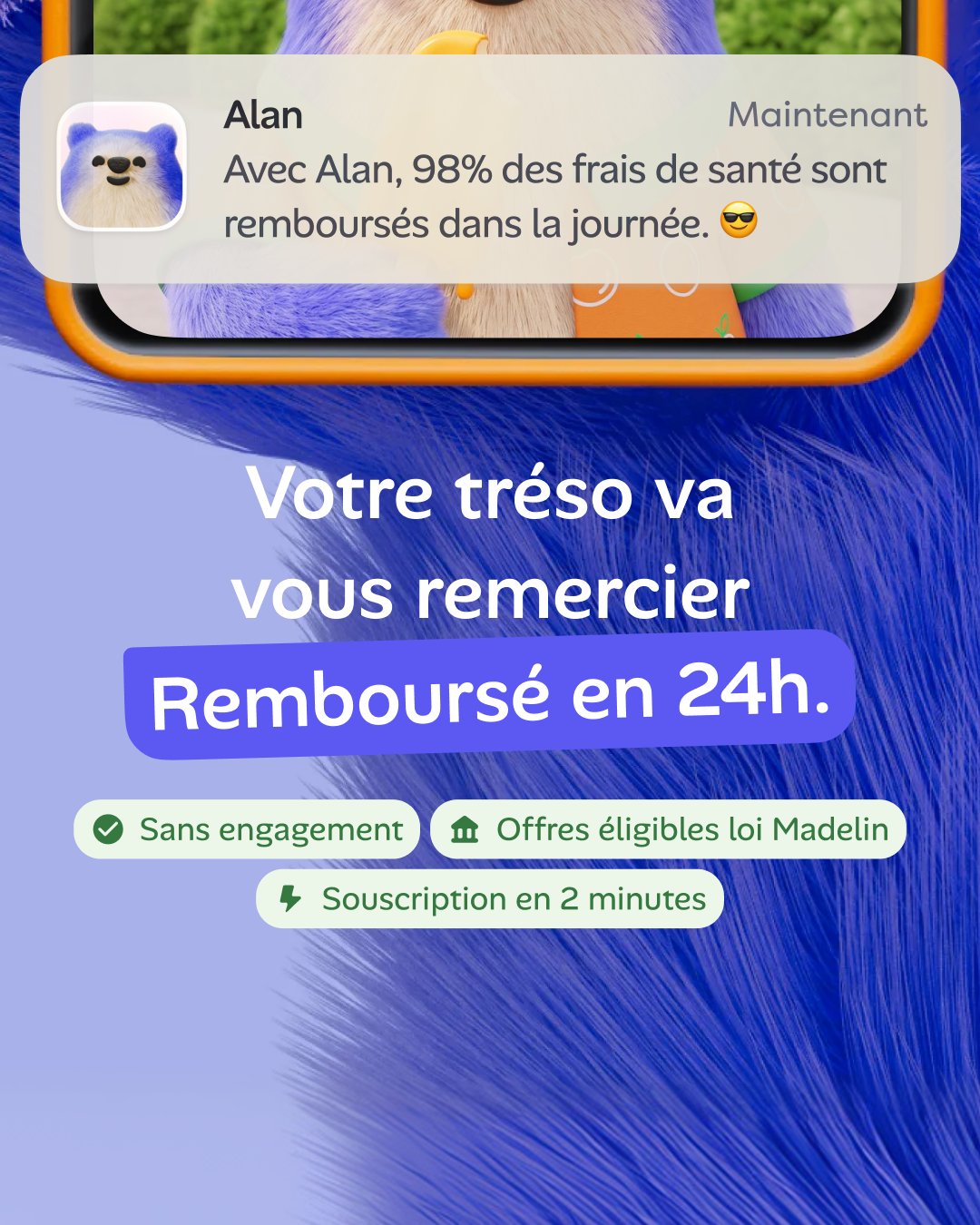 Alan Facebook ad