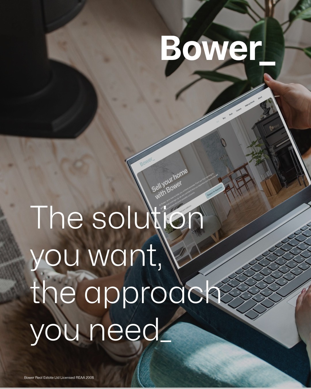 Bower Real Estate Facebook ad: At Bower Real Estate, we’ve evolved, but the…