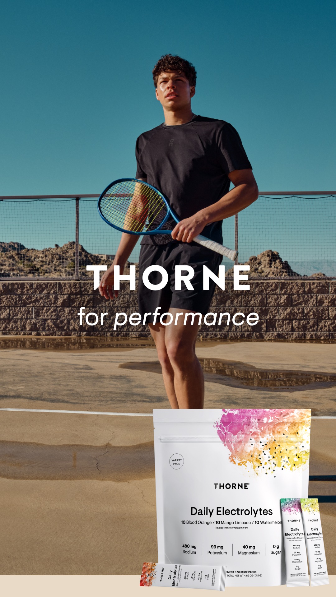 Thorne Facebook ad