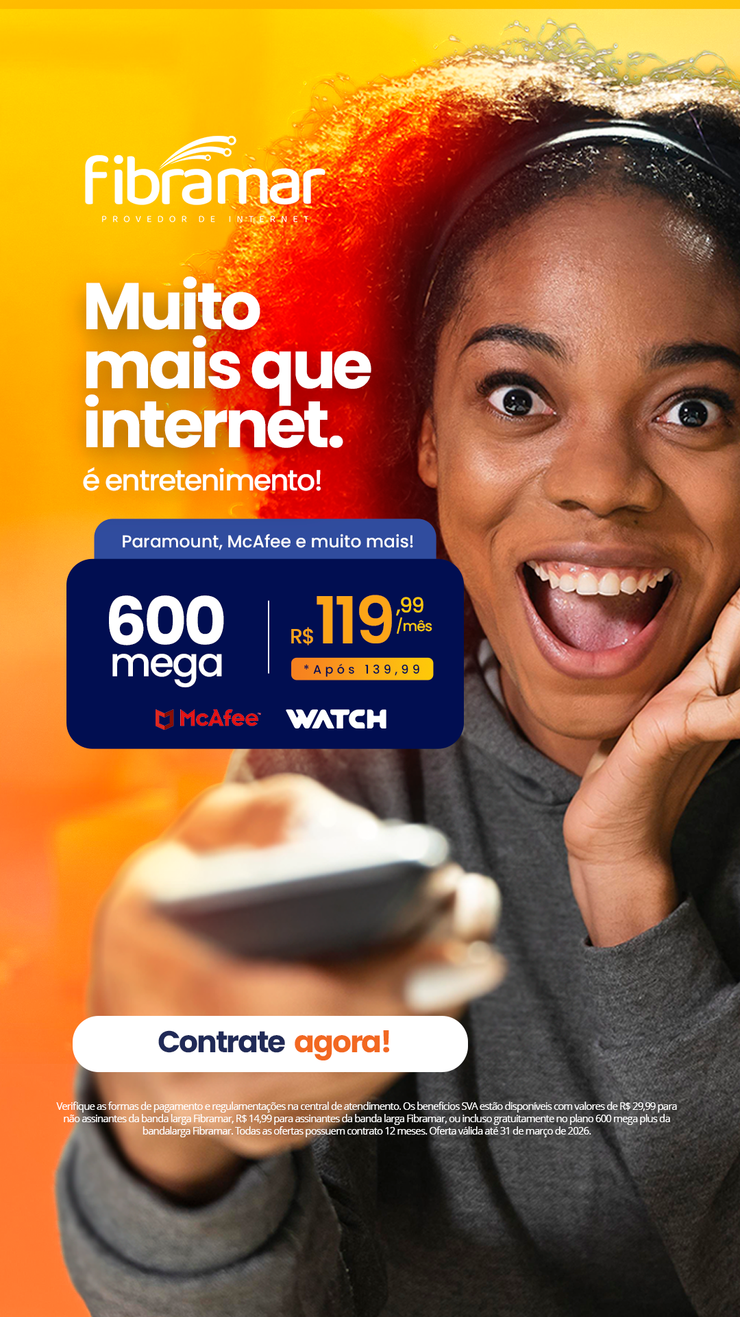 Fibramar Internet Facebook ad from Jan 22, 2026