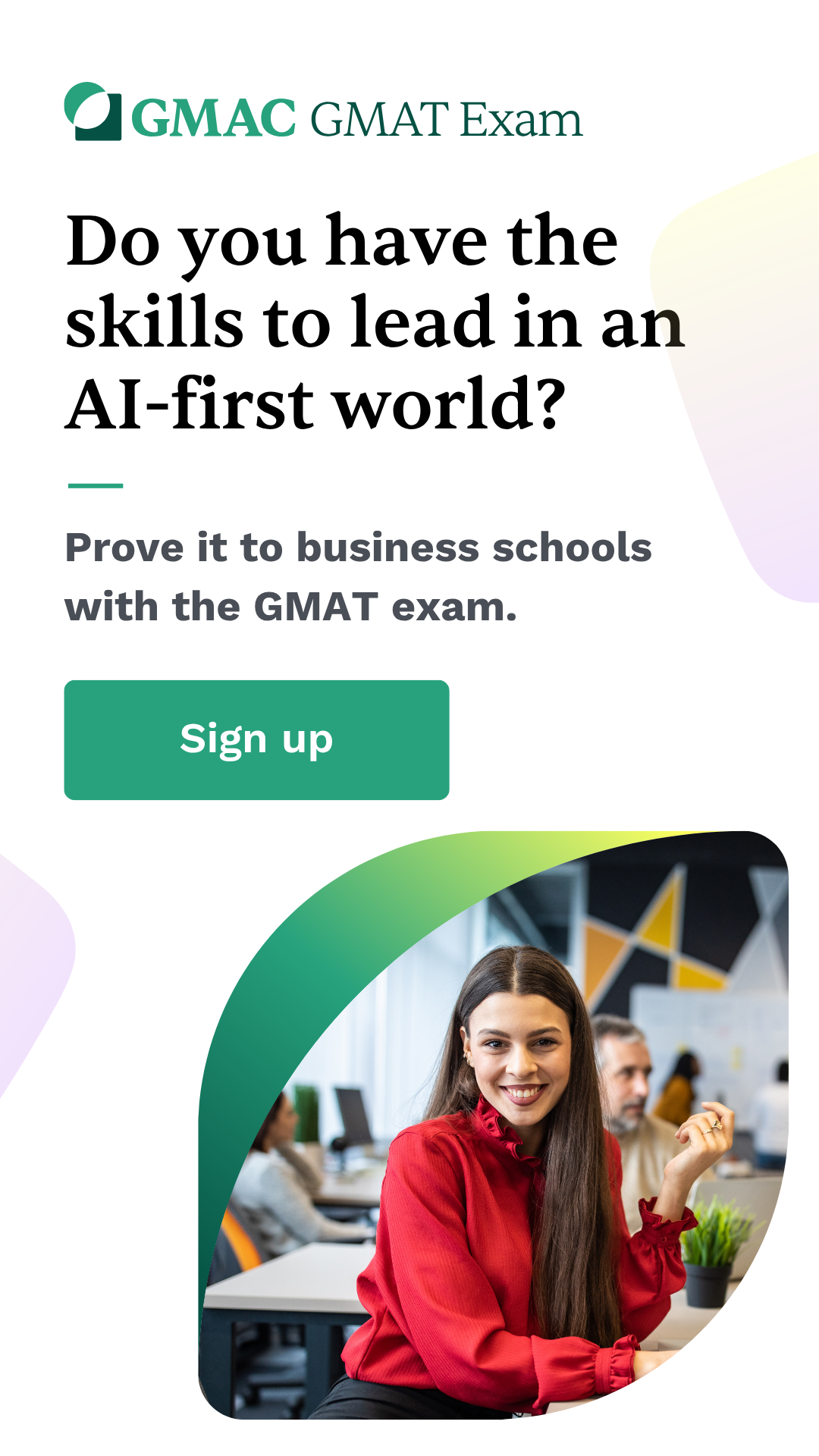 GMAC Facebook ad