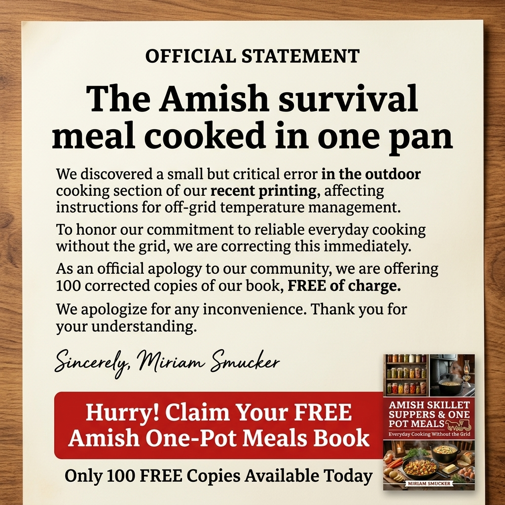 Amish Survival Secrets Facebook ad