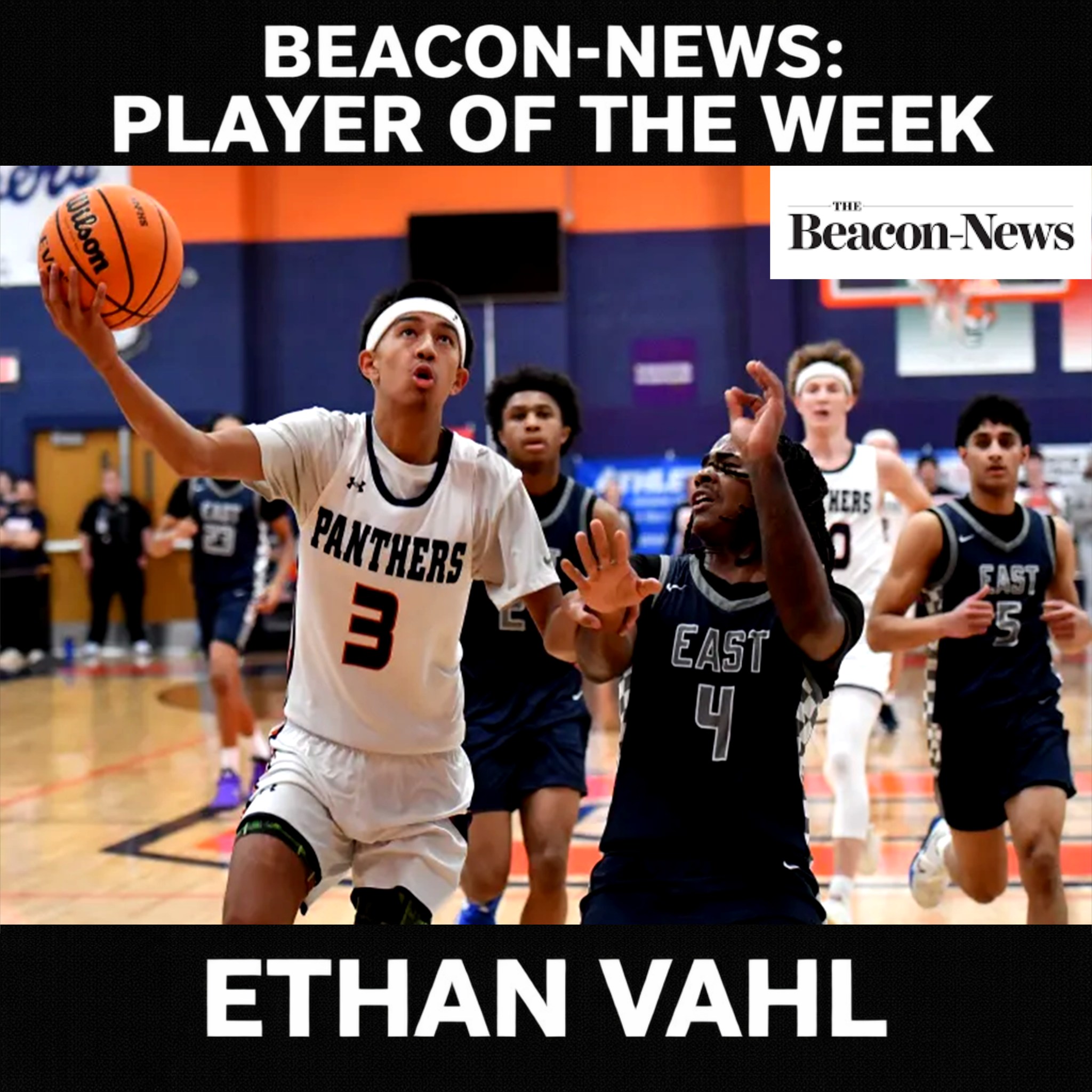 Aurora in Black Facebook ad: ETHAN’S EFFORT EARNS DOUBLE PLAYER OF THE WEEK…