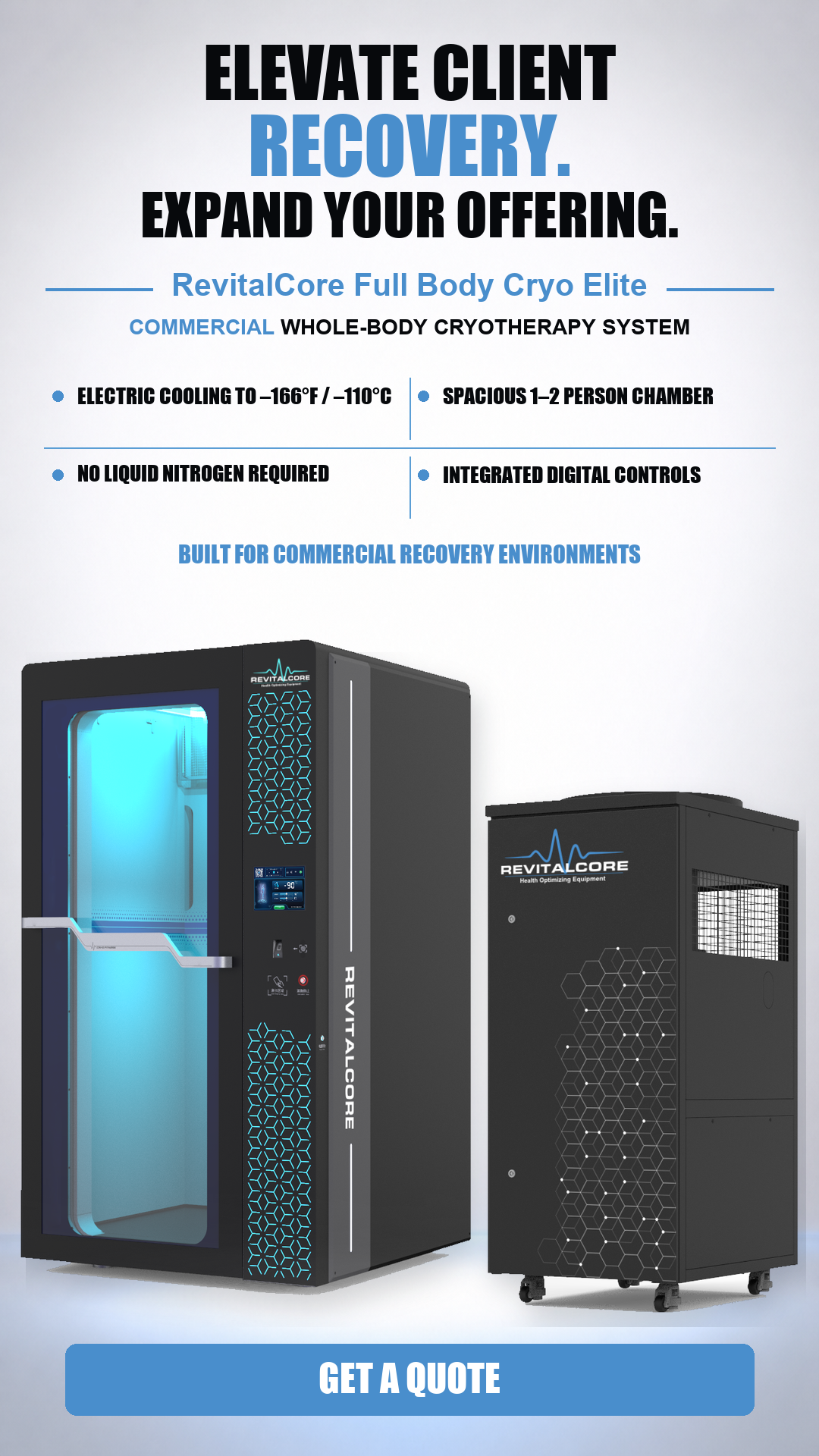 RevitalCore Equipment Facebook ad from Aug 21, 2026