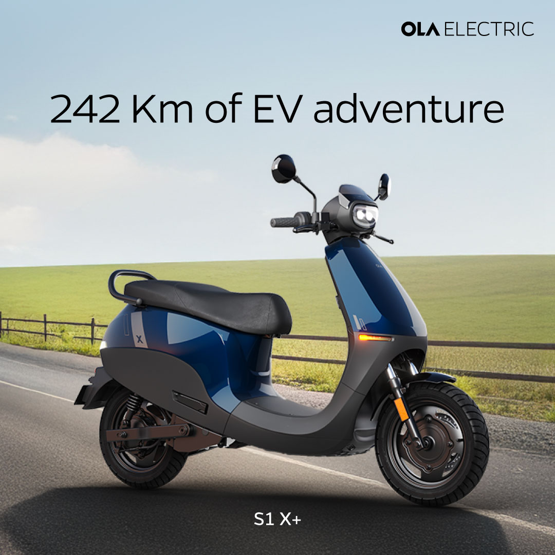 Ola Electric Facebook ad: Smart Modes. Smart Riding.