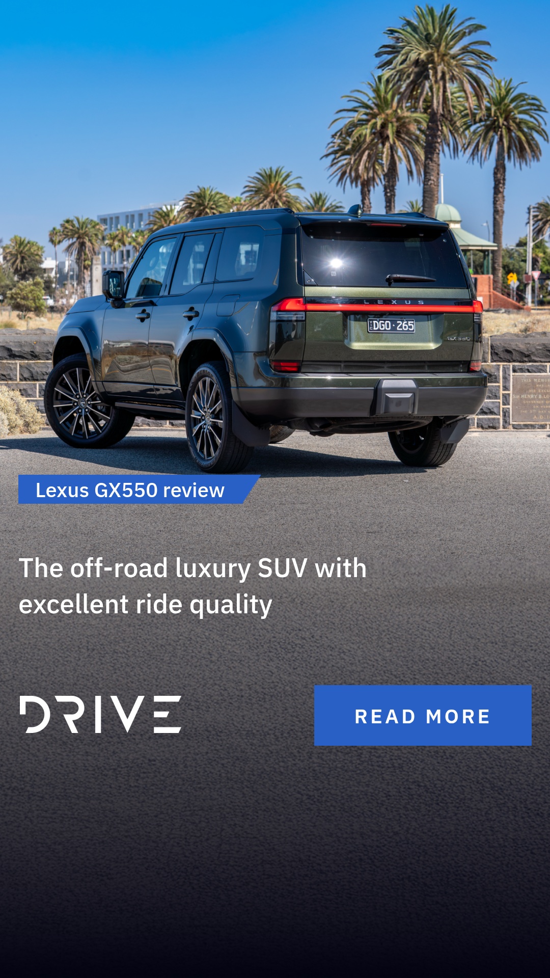 Drive.com.au Facebook ad