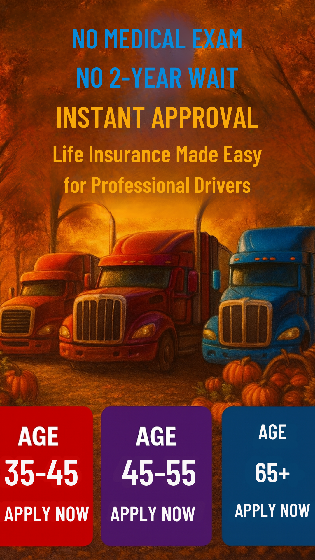 My Affordable Trucker Insurance Facebook ad