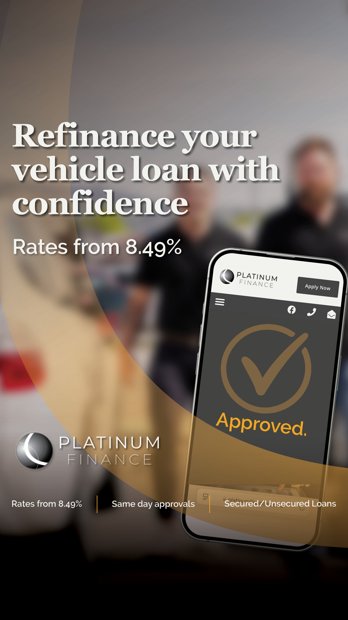 Platinum Finance Facebook ad
