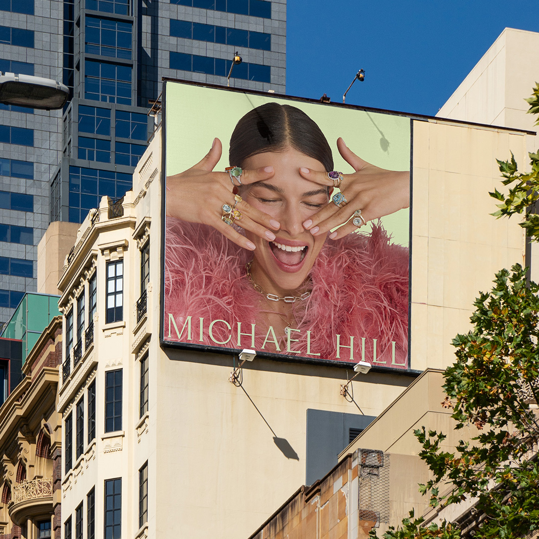 Michael Hill Facebook ad: Cocktail hour is a state of mind