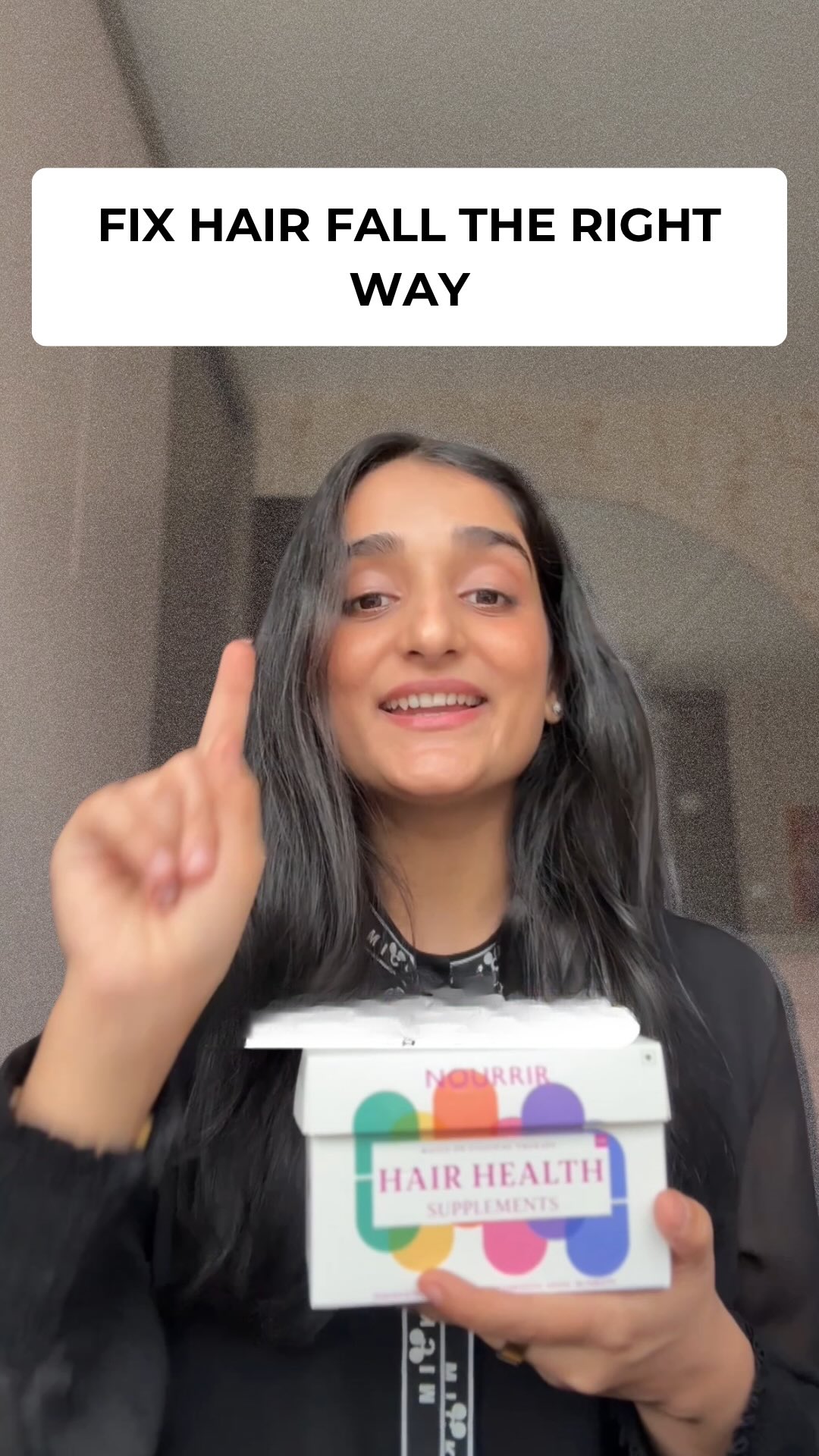 Nourrir.nourishedlife Facebook ad: Struggling with persistent hair fall despite trying…