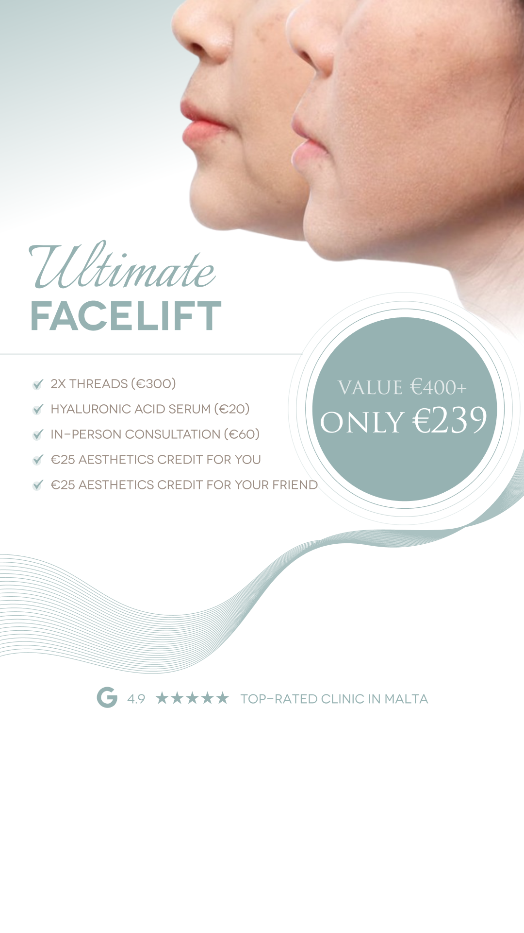 Carisma Aesthetics Facebook ad