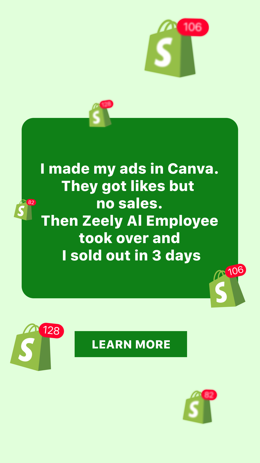 Zeely Facebook ad