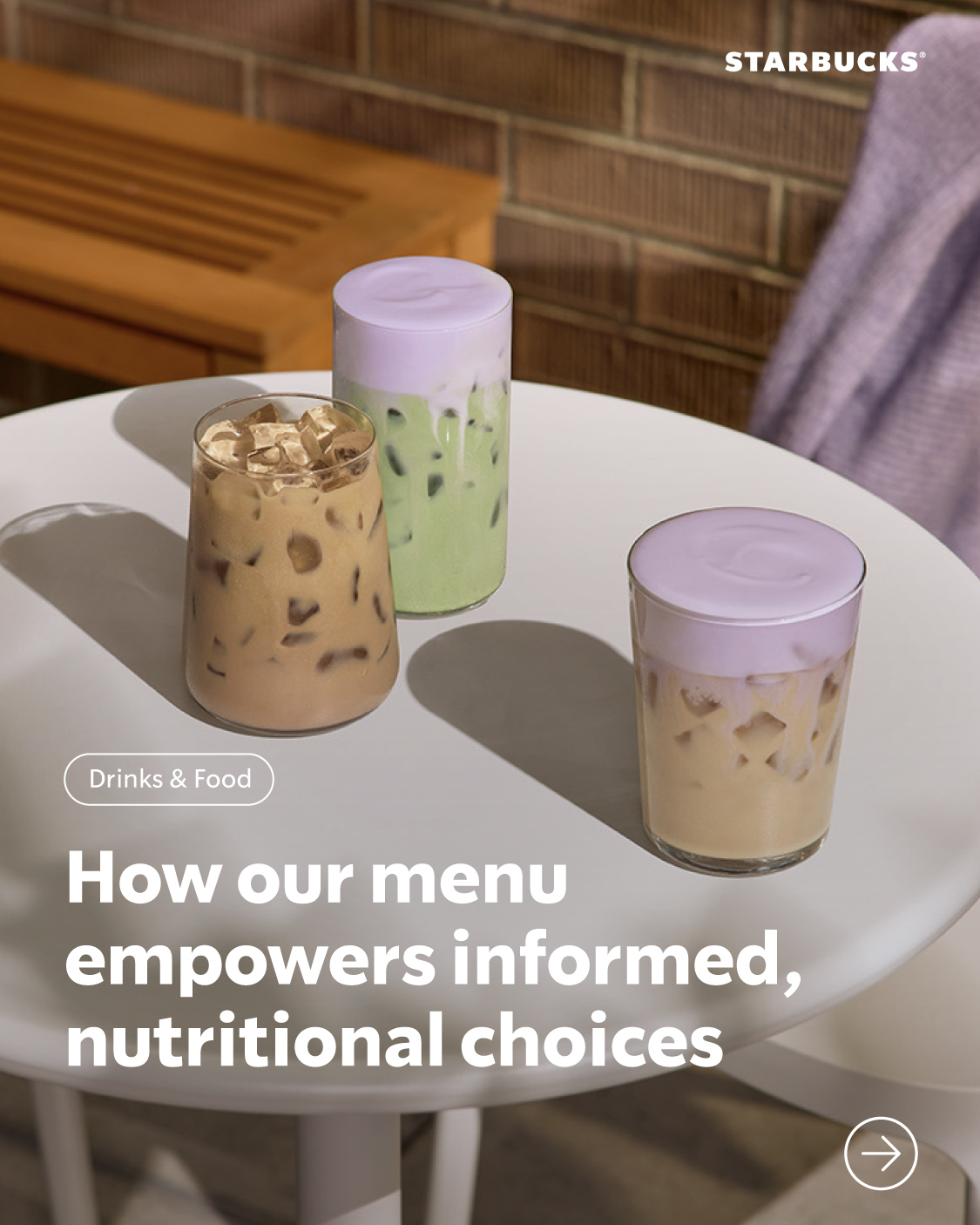 Starbucks Facebook ad