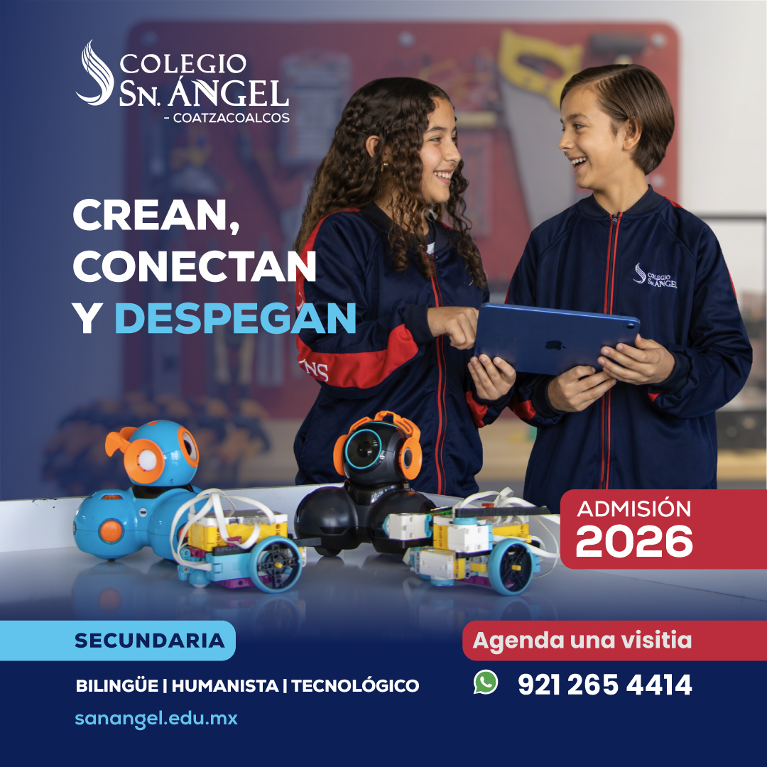 Colegio Sn. Ángel - Coatzacoalcos Facebook ad: SECUNDARIA • Inscríbelos hoy
