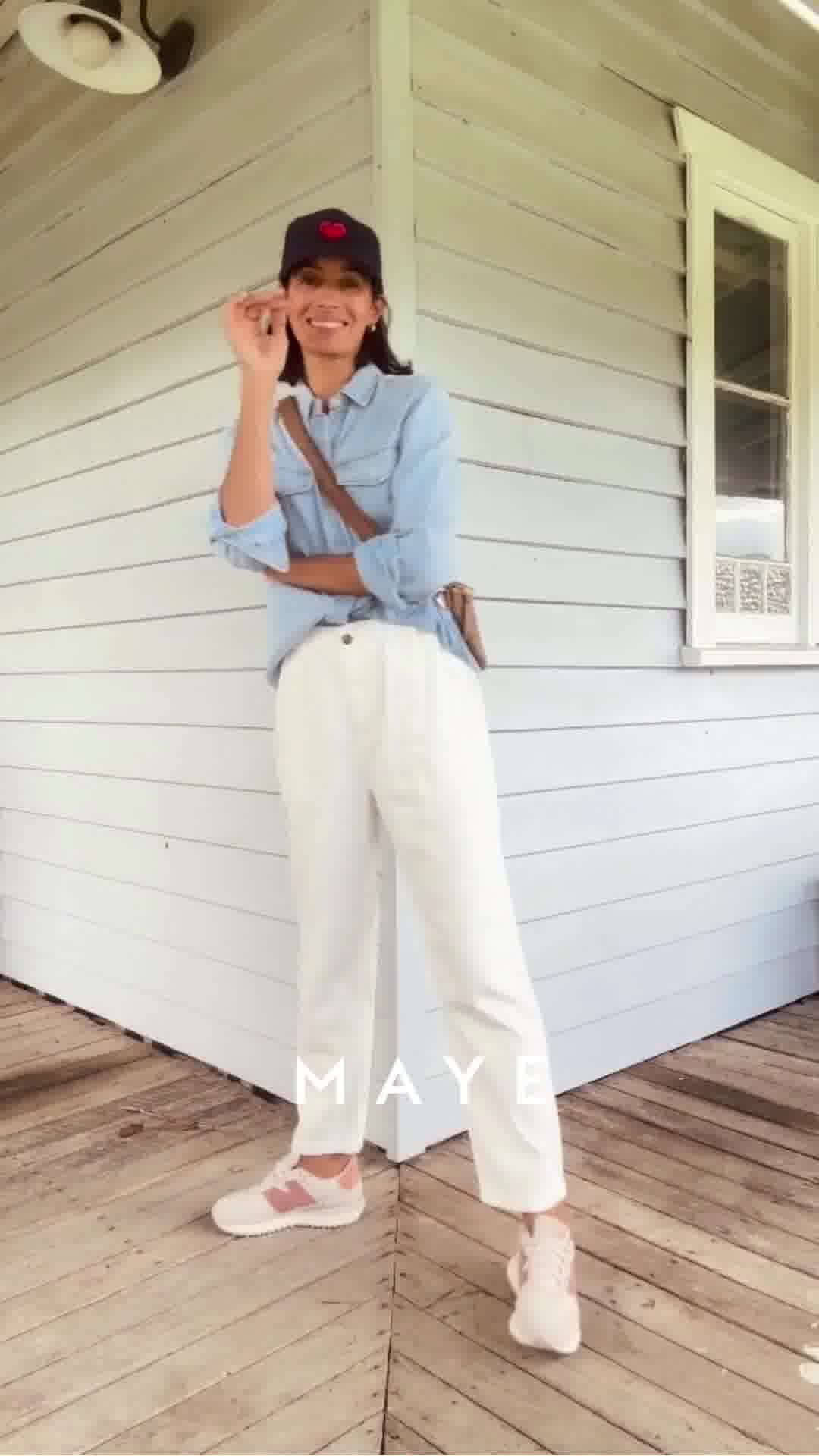 M A Y E Facebook ad: BACK IN STOCK
