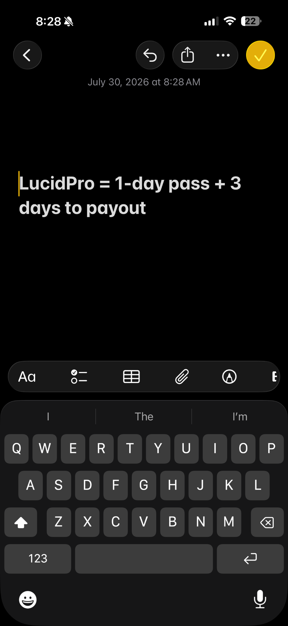 Lucid Trading Facebook ad