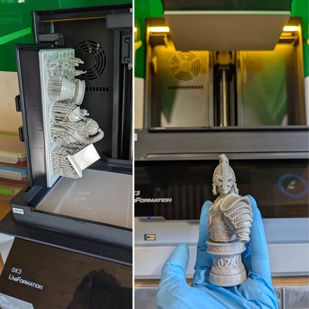 Uniformation 3D Printer Facebook ad