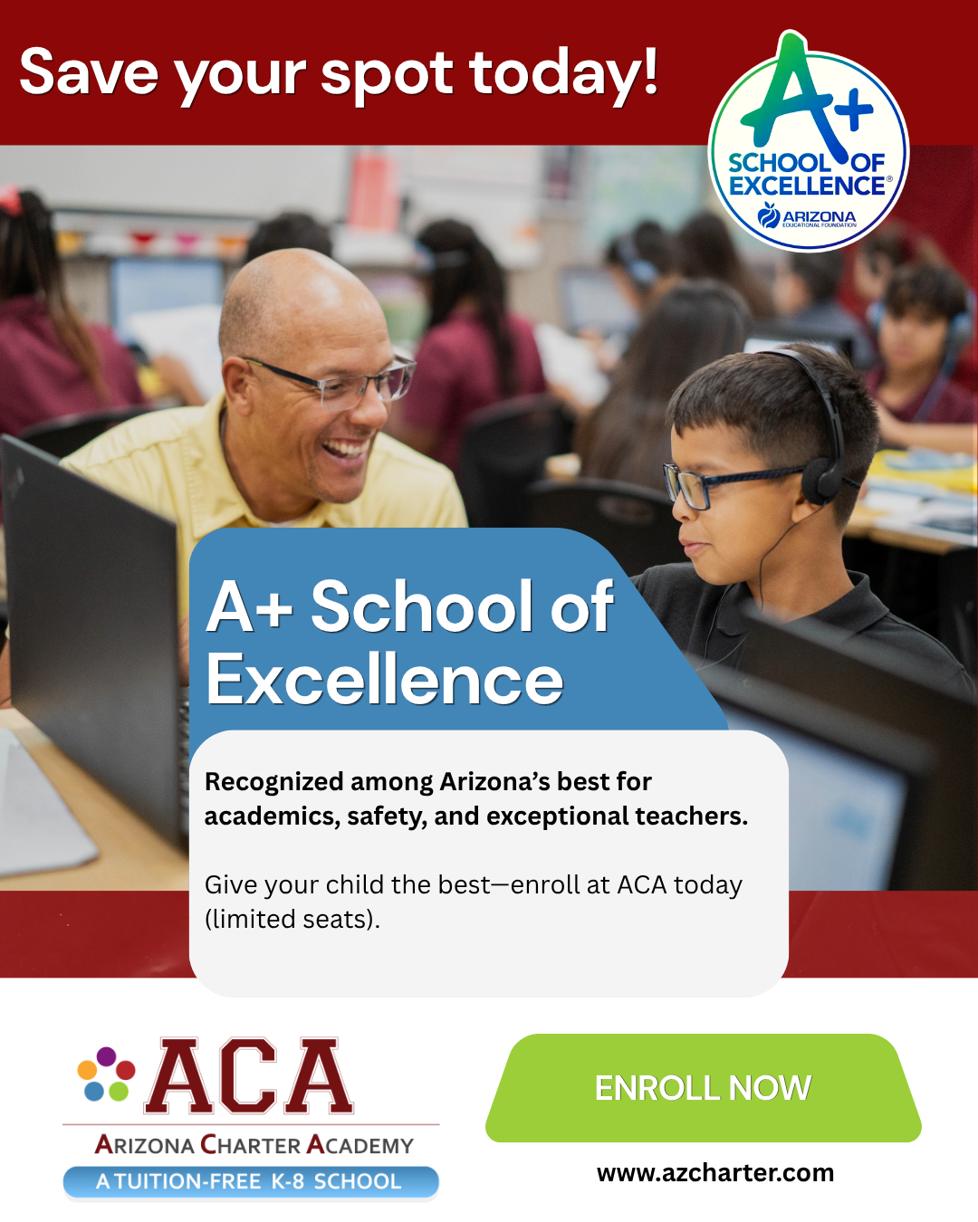 Arizona Charter Academy Facebook ad