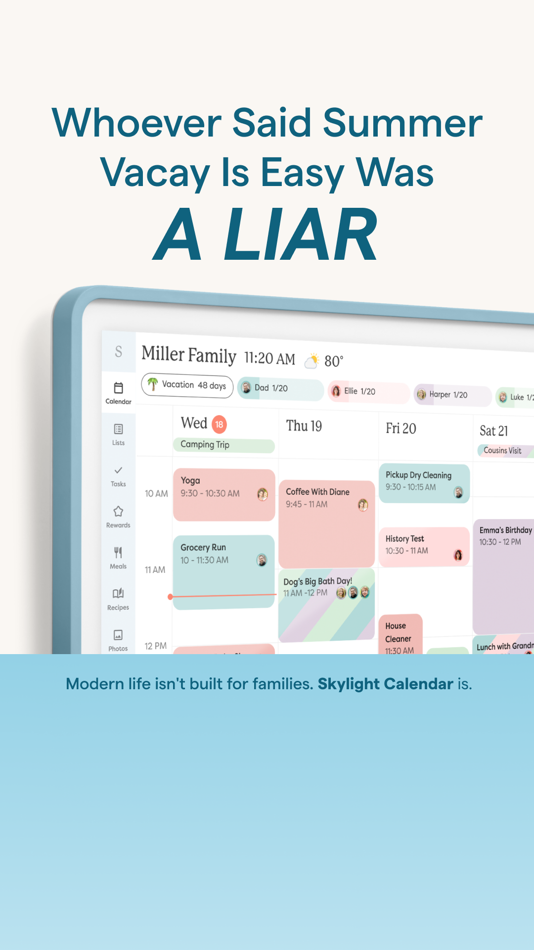 Skylight Facebook ad